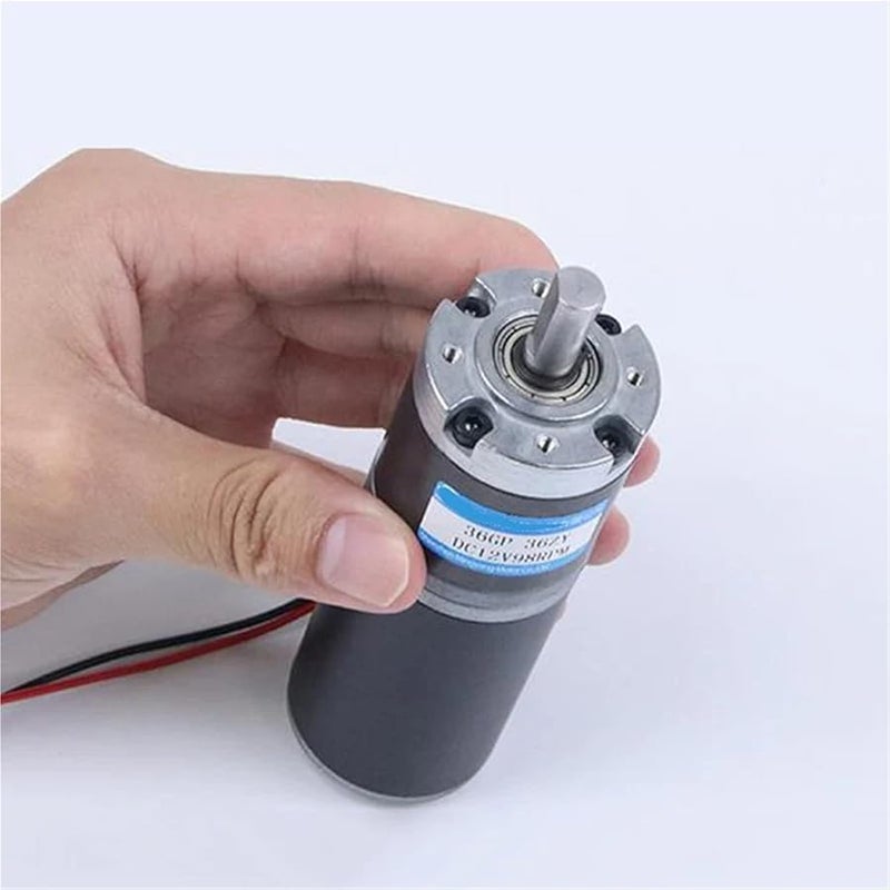 High Torque Low Noise 12V 24V DC Planetary Geared Motor 11RPM 12V 6MM Size Adjustable Speed - Image 3
