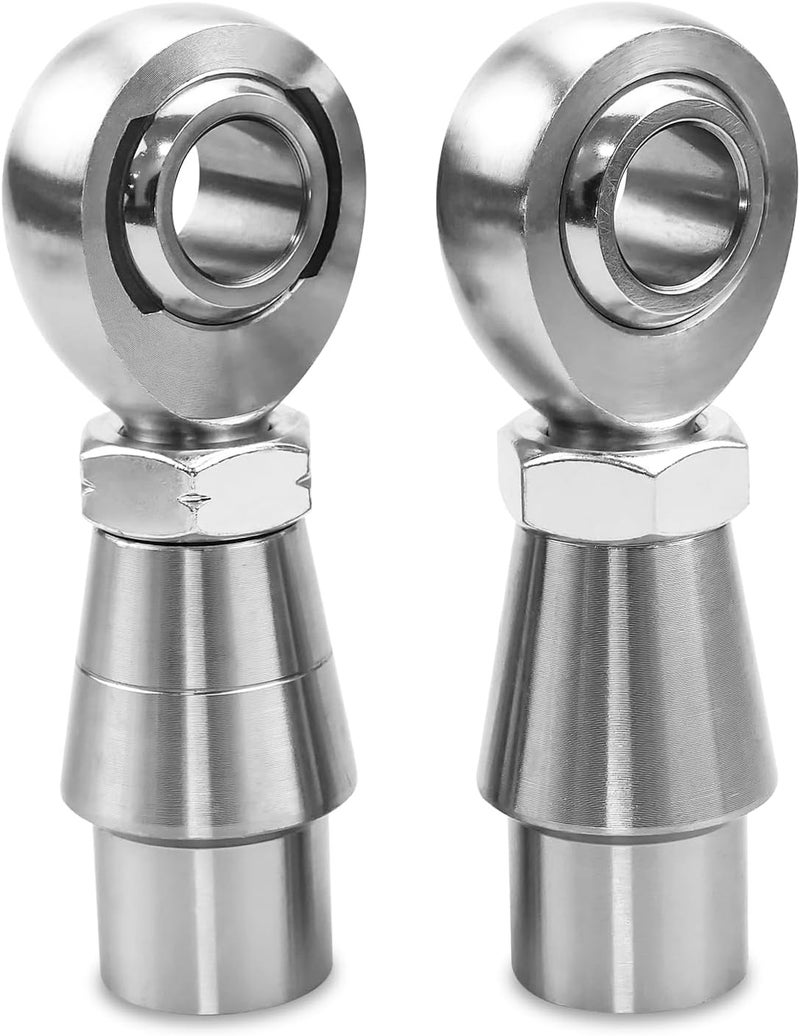 AUGREX Upgrade 5/8” Heim Joints Rod End Kit with Tube Adapters and Jam Nuts - Image 1
