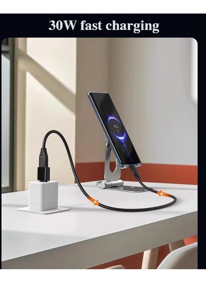 2-Pack USB 3.0 to Type-C Adapter – 5Gbps High-Speed OTG Converter for Charging & Data Transfer – Compatible with Type-C Phones, Tablets, Laptops – USB to USB-C Adapter (Black & White) - Image 4