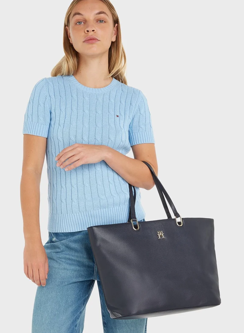 TOMMY HILFIGER Timeless Medium Tote Bag
