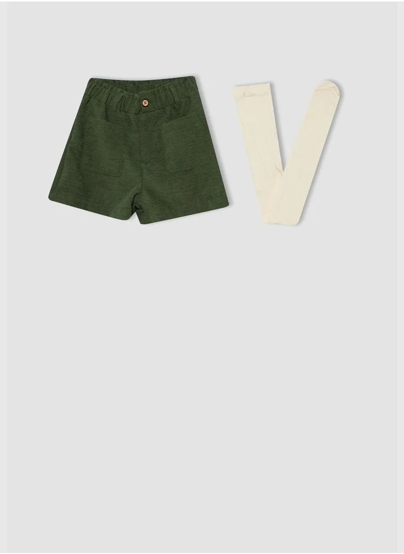 DeFacto 2 Pack Girl Short Woven Short