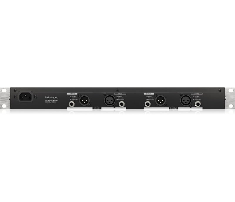 behringer Behringer MIC2200 V2 2-channel Tube Microphone Preamp - Image 4