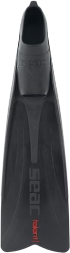Seac Talent MidLong Fins for Spearfishing Free Diving and Diving Black 657 - Image 3