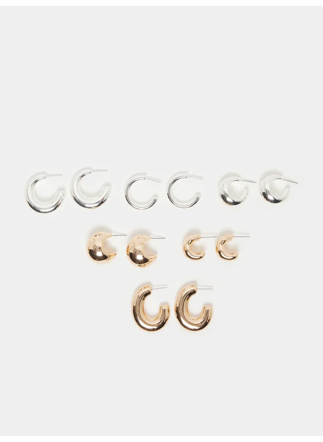 ستايلي Styli Set of 6 - Assorted Earrings