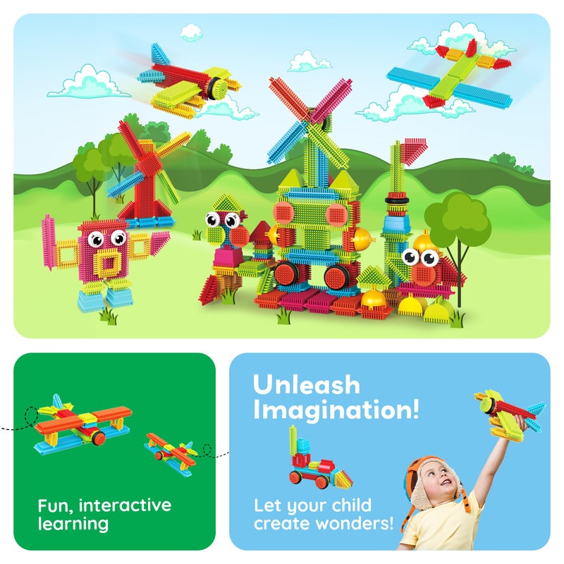 PicassoTiles Toys 112 Piece Hedgehog Blocks STEM Building Tiles Set Construction Learning Toy Stacking Interlock Block, Creativity Beyond Imagination, Inspirational, Recreational, Educational PTB112 - Image 5