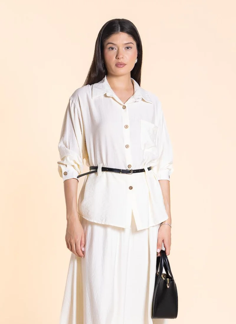 SHAPES LIGHTWEIGHT LONG SKIRT SET