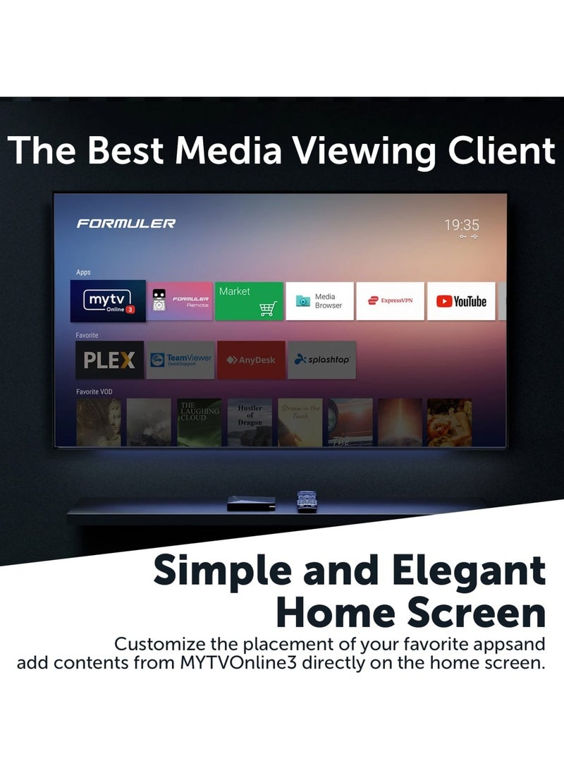 FORMULER - Formuler TV Media Player Z11 Pro Max BT 1 Edition 4GB/32GB - Image 1