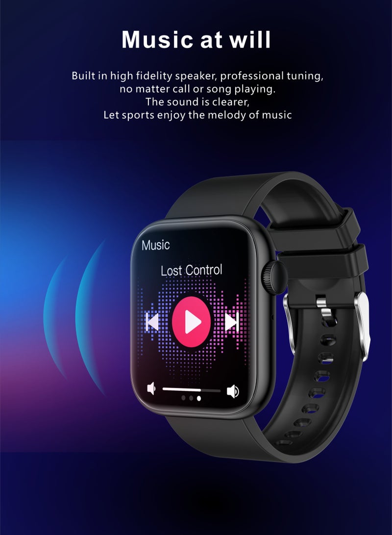 LIGE Smart Watches for Women 1.85" 260mAh Health Monitoring Sports Ladies Bracelets Bluetooth Calling Waterproof Pink  - Image 5