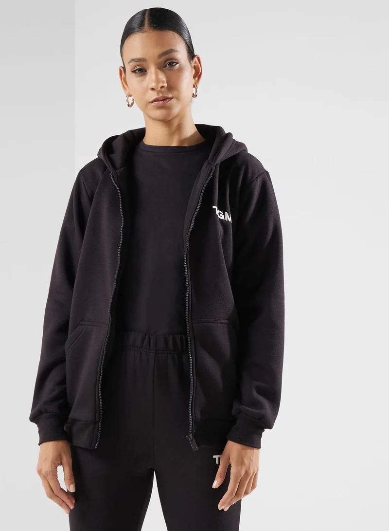 The Giving Movement Lounge Regular Zip Hoodie