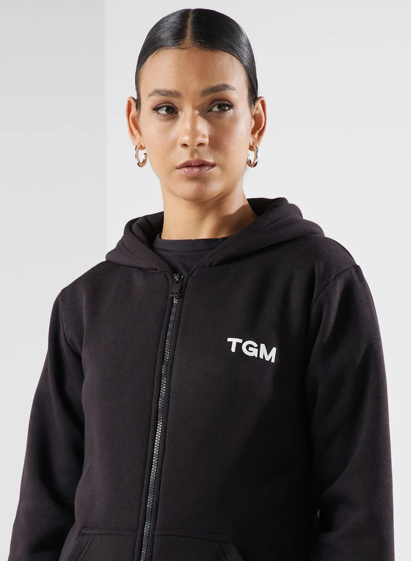 The Giving Movement Lounge Regular Zip Hoodie