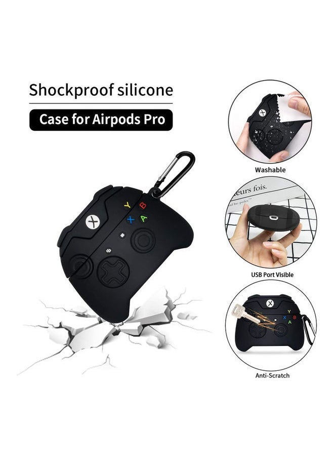 NIBEMINENT Protective Case Cover Compatible with New Apple AirPods 3rd Generation Black  - Image 4