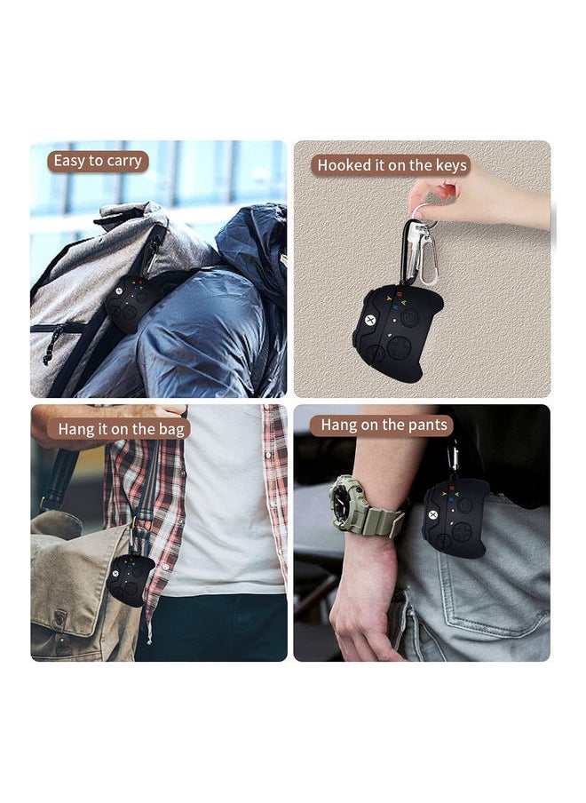 NIBEMINENT Protective Case Cover Compatible with New Apple AirPods 3rd Generation Black  - Image 5