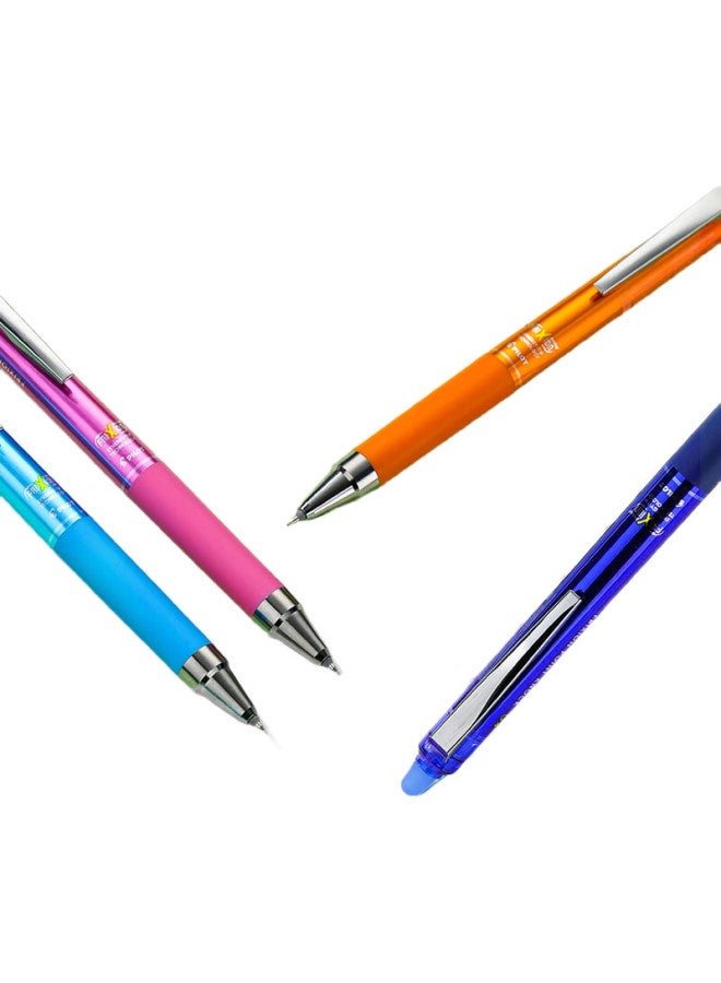 Pilot Retractable Erasable Pen, Frixion Erasable Gel Pen, Elementary School Student Erasable Water-Based Pen, Colorful Student Exam Office Pen, Lfpk-25S4 Blue Single Pen - Image 3