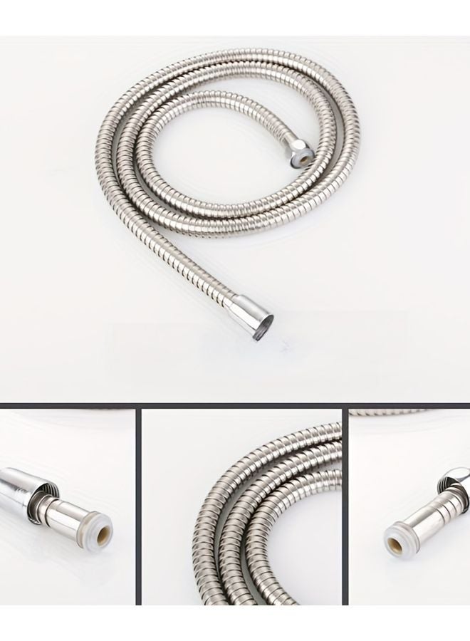 1pc Heavy Duty PVC Flexible Shower Hose Leak Proof Bathroom Extension Tube - Image 4
