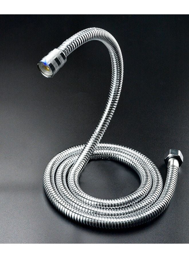1pc Heavy Duty PVC Flexible Shower Hose Leak Proof Bathroom Extension Tube - Image 2