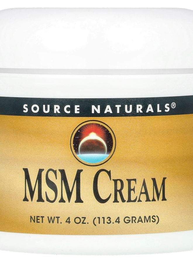 كريم MSM 4 أونصات (113.4 جرام)