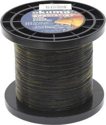 أوكوما Carp (Sazan) 1200MT Coil Camou Fishing Line 0.405MM