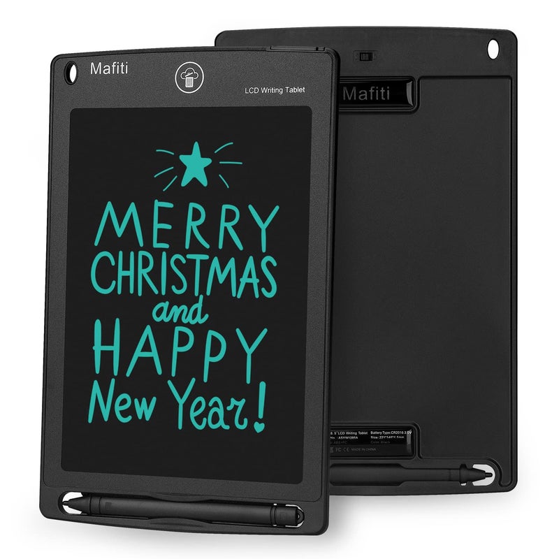 Mafiti LCD Writing Tablet 85 Inch Electronic Writing Drawing Pad Portable Doodle Board Gifts for Kids Office Memo Home Whiteboard Black - Image 2