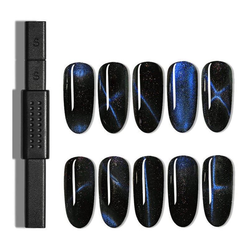 WOKOTO 15Pcs Cat Eye Nail Magnets Pens For Cat Eye Nail Art Tools Gradient Design Cat Eye Magnet For Nails Cat Eye Magnet Sticks For Women Nails Magnets Wand For Magnetic Nail Polish - Image 5