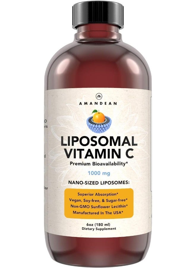 AMANDEAN مكمل فيتامين سي ليبوسومال 1000 ملغ - Image 1