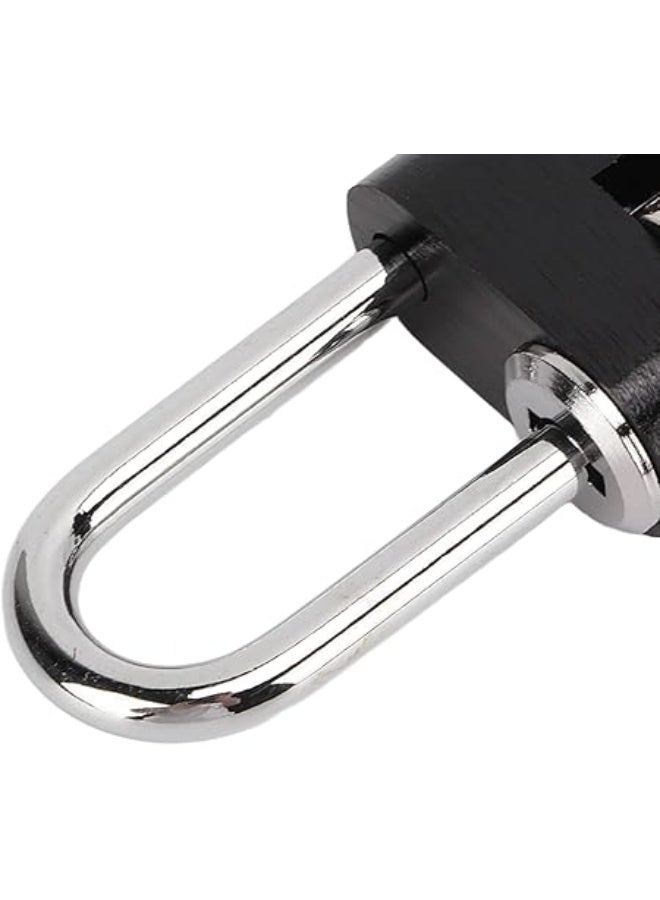 Spaceshoop 3 Digit Resettable Combination Padlock Secure Lock for Luggage Backpack and Gym Locker Small Brass Finish Keyless Security Lock - Image 2