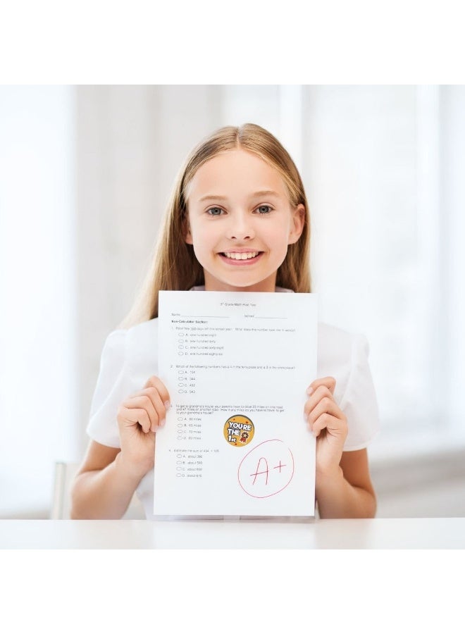 فن ليرنينج ستور ملصقات تحفيزية ومكافآت للمعلمين – 500 ملصق دائري باللغة الإنجليزية - Image 4