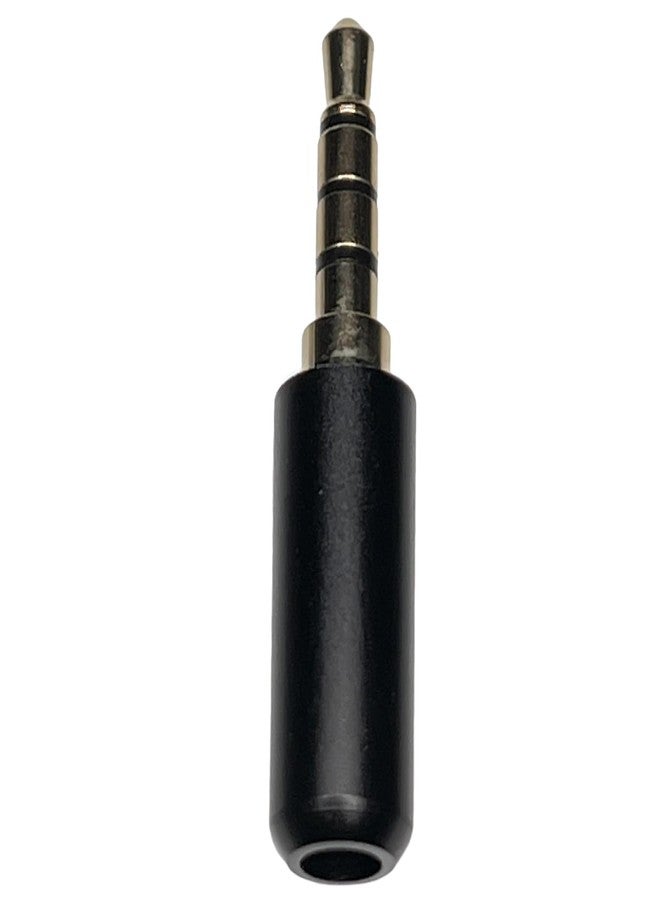 Cess TRRS 4 Pole Stereo Male Plug 3.5mm Solder Type, Gold-Plated, Black Metal Housing, Perfect Replacement for Headphones, Earphones, Microphones, 10 Pack - Image 4