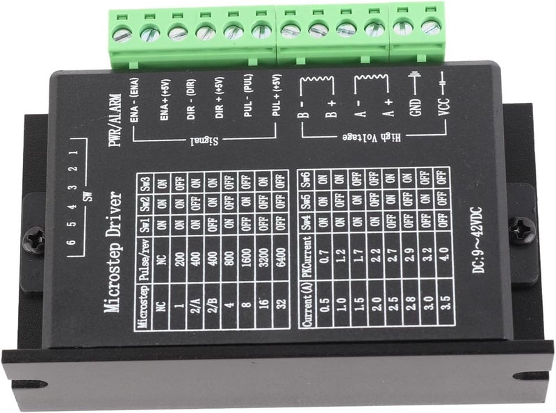 سائق محرك خطي DC 9‑40V 160W 0.5‑4A مع مشتت حراري كبير لعشاق الطباعة ثلاثية الأبعاد - Image 2