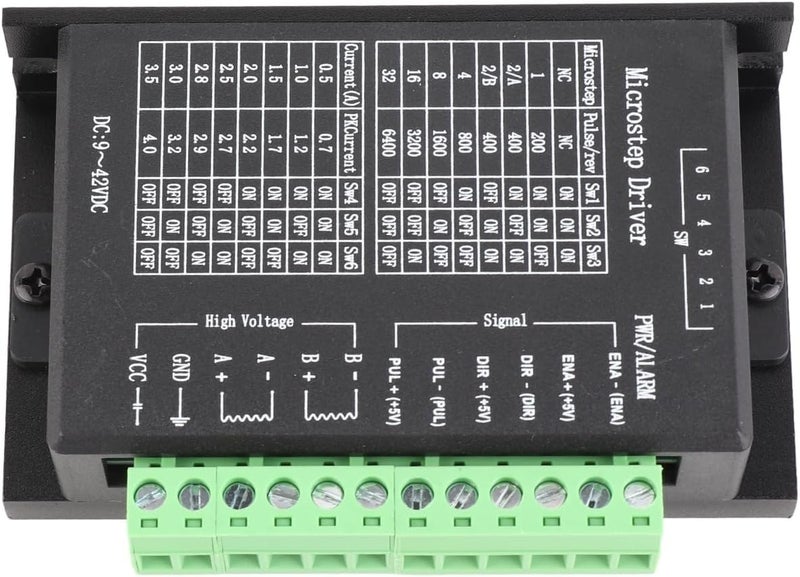 سائق محرك خطي DC 9‑40V 160W 0.5‑4A مع مشتت حراري كبير لعشاق الطباعة ثلاثية الأبعاد - Image 4