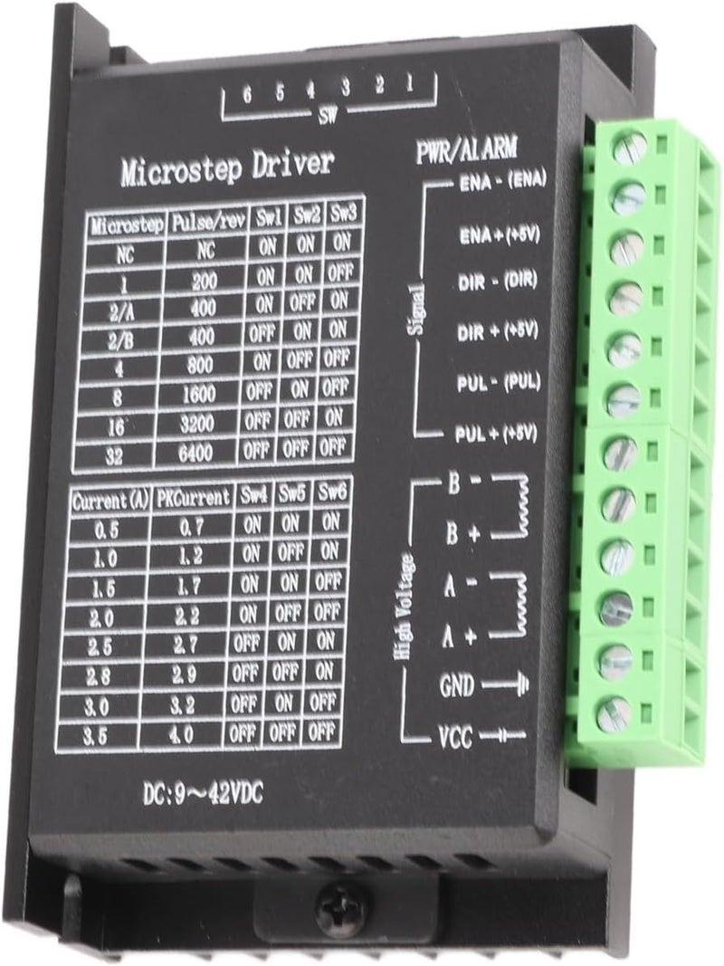 سائق محرك خطي DC 9‑40V 160W 0.5‑4A مع مشتت حراري كبير لعشاق الطباعة ثلاثية الأبعاد - Image 5