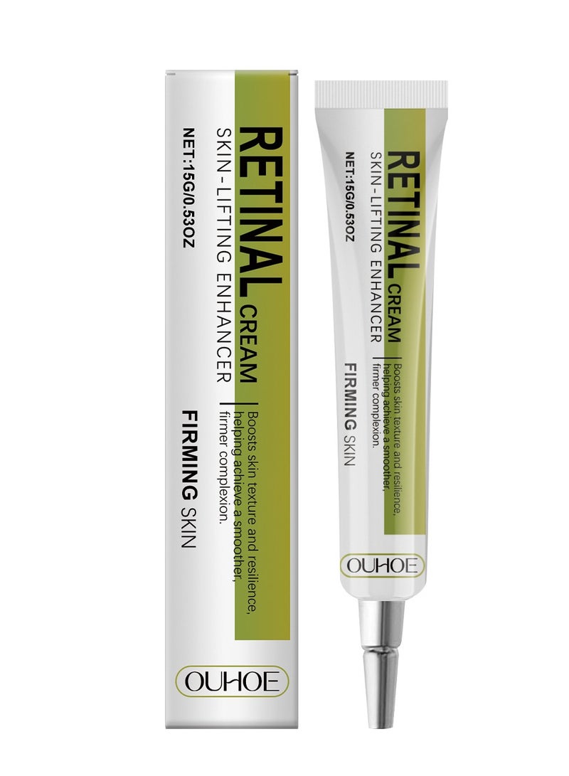 أوهو ريتنال شوت معزز لشد البشرة، سيروم ريتينول شوت لشد البشرة، سائل للعناية بالوجه بشد الوجه، مرطب لبشرة الوجه، مرطب لشد البشرة، كريم ريتينول للوجه، كريم لشد العينين، كريم لشد العينين، كريم لشد تجاعيد العينين (1 قطعة) - Image 1