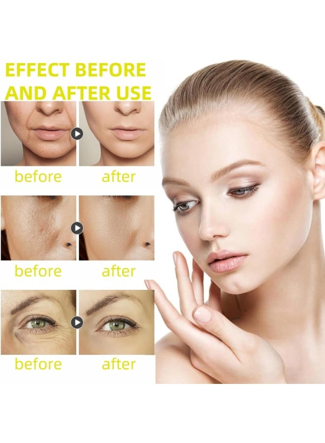 أوهو ريتنال شوت معزز لشد البشرة، سيروم ريتينول شوت لشد البشرة، سائل للعناية بالوجه بشد الوجه، مرطب لبشرة الوجه، مرطب لشد البشرة، كريم ريتينول للوجه، كريم لشد العينين، كريم لشد العينين، كريم لشد تجاعيد العينين (1 قطعة) - Image 2