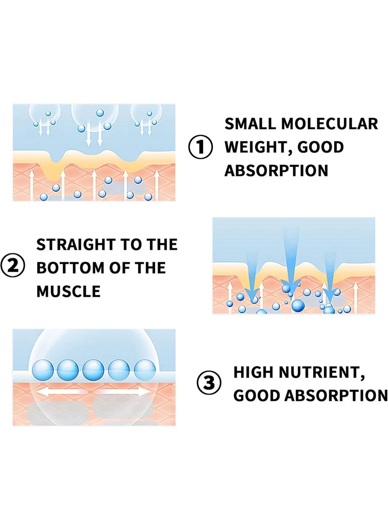 أوهو ريتنال شوت معزز لشد البشرة، سيروم ريتينول شوت لشد البشرة، سائل للعناية بالوجه بشد الوجه، مرطب لبشرة الوجه، مرطب لشد البشرة، كريم ريتينول للوجه، كريم لشد العينين، كريم لشد العينين، كريم لشد تجاعيد العينين (1 قطعة) - Image 4