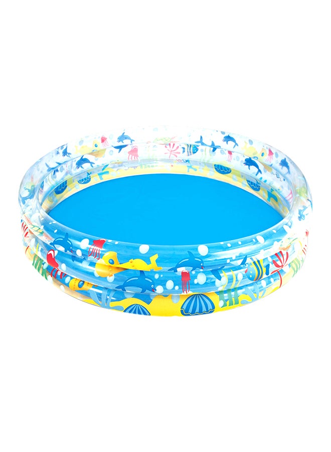 Bestway Deep Dive 3-ring Pool183x33cm -26-51005  - Image 1