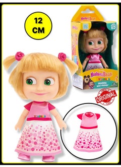 Toyfest Masha And The Bear Masha and The Bear Cartoon Characters 12 cm Masha Doll - 1 Piece (Model 2)  - Image 1