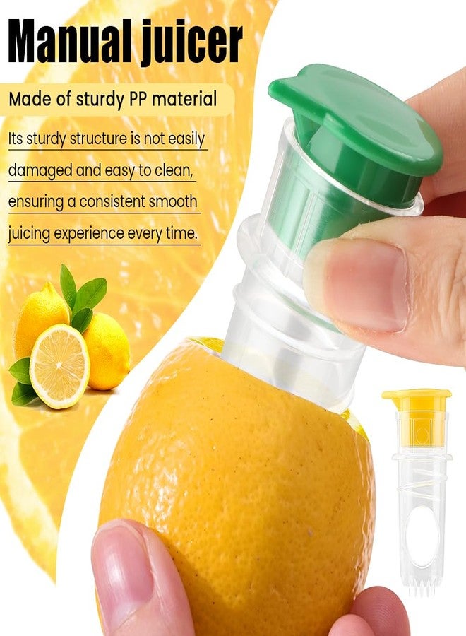 Kryslanix 2pcs Lemon Juicer Squeezer,2025 New Screw-Top Lemon Squeezer Manual Lemons Juicer with Built-In Filter Orange Citrus Press,Squeeze Lime for Cocktails, Drinks And Cooking - Image 5