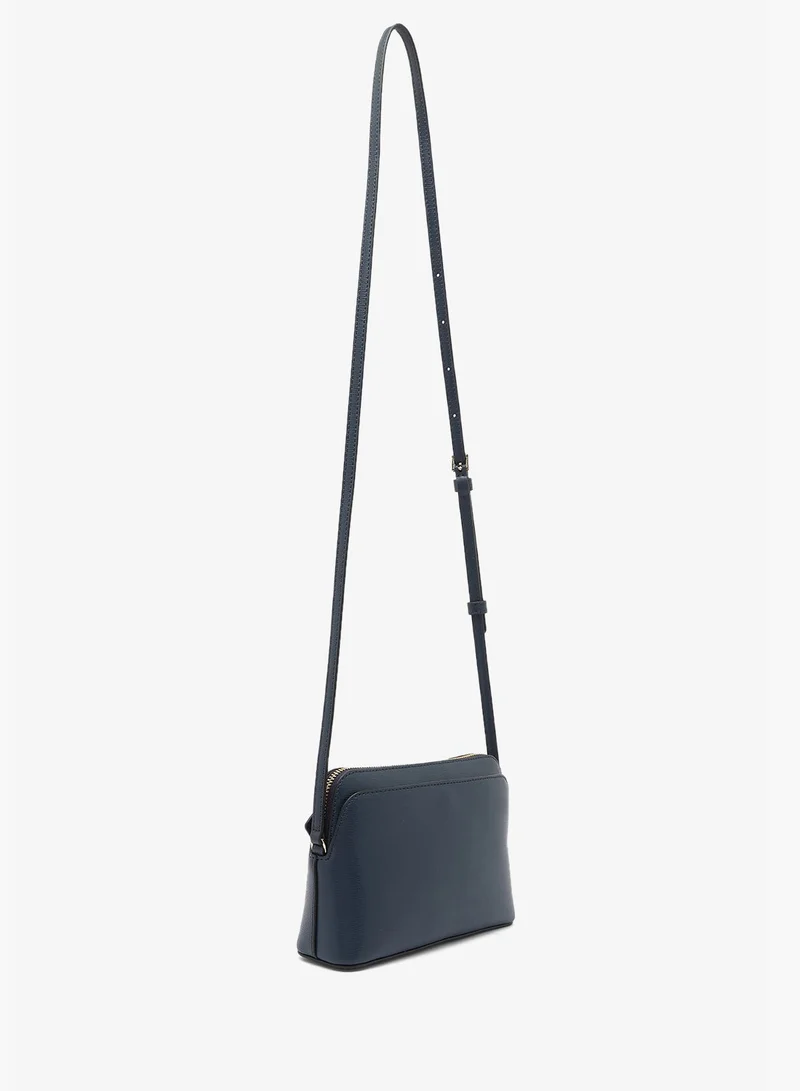 DKNY MIDNIGHT Bryant Logo Detail Top Handle Crossbody for Women | Best Price UAE