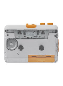 Portable Tape Player USB Cassettes Recorder Cassette to MP3 / CD Converter via Compatible with Laptops and Personal Computers 3.5mm Headphone Port Stereo Sound Effect