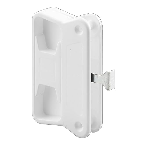 Prime-Line A 212 White Sliding Screen Door Handle, fits Superior (Single Pack) - Image 1