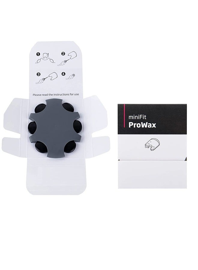 برو واكس فلتر شمع Minifit ProWax لملحقات أجهزة السمع من Oticon، غطاء مقاوم لشمع الأذن (عبوة من10 علب/إجمالي 60 فلترًا). - Image 2