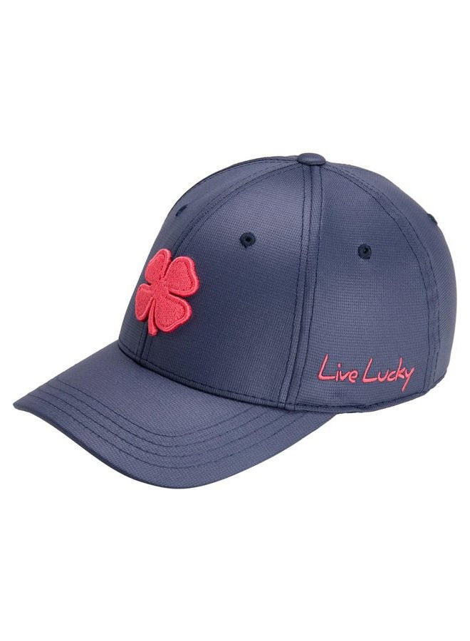 BLACK CLOVER New Live Lucky Spring Luck Navy/Pink Small/Medium Golf Hat/Cap - Image 2