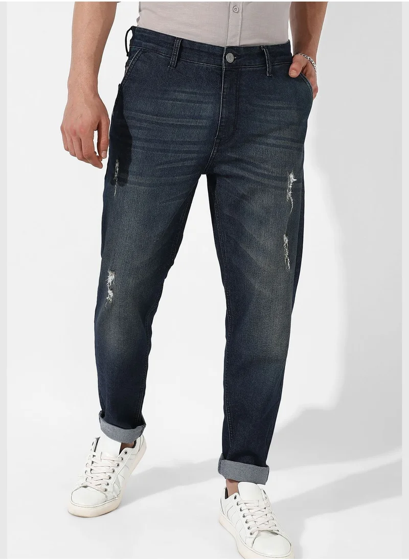 Campus Sutra Distressed Jeans