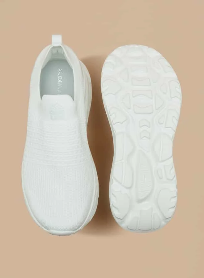 Oaklan by Shoexpress Women Mesh Textured Slip-On Sports Shoes
