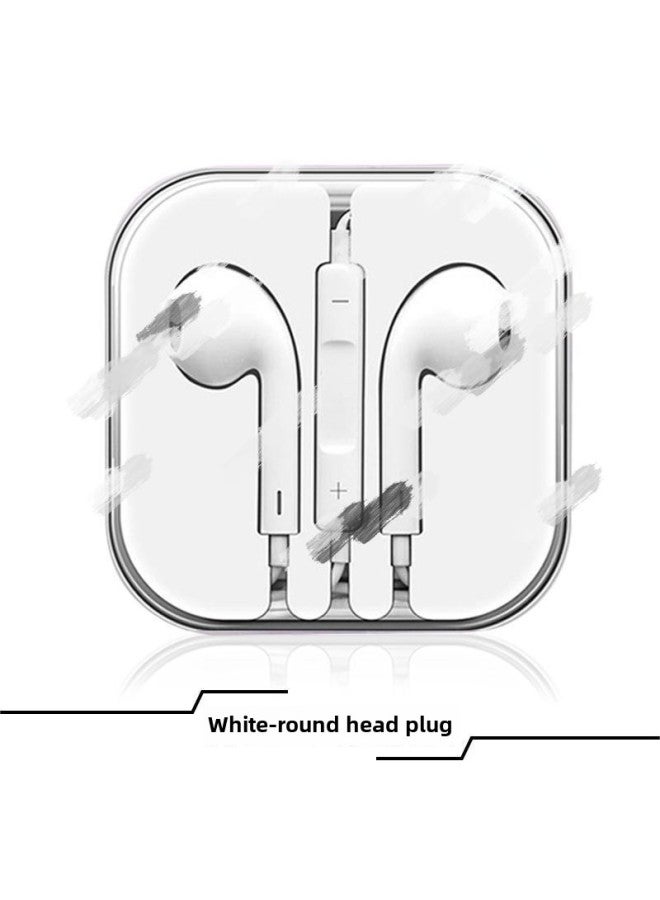 Headphones For Apple 15 Huawei TYPE-C Mobile Phone Wire Control With Wheat Universal Wired Headphones Manufacturers Wholesale-Color: TYPE-C (white General)  - Image 3