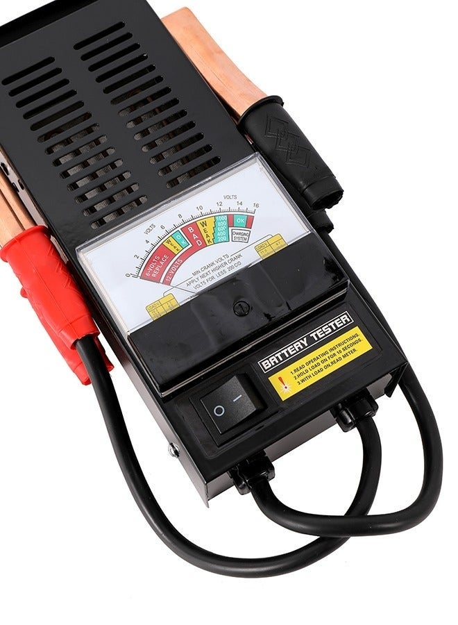 Bukela Battery Tester - Durable Portable Voltage Analyzer with Insulated Copper Clips and Anti-Spark Design - for Accurate Battery Health Check, Car, Motorcycle Diagnostics and Preventive Maintenance - Image 3