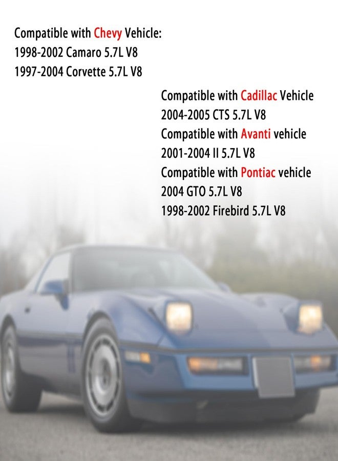 ZONFANT Intake Manifold Lower Seal O-Ring With Throttle Body Gasket Set Compatible With LS1 LS6 Fast LSX Corvette Camaro CTS Avanti II GTO LM7 LR4 LQ4 L59 LQ9 LM4 L33 Gen III FBody C5 G8 5.7L, Replace#MS92438 - Image 3