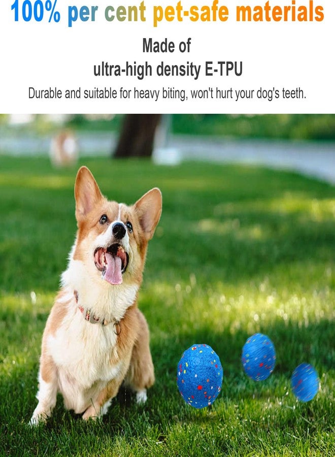 TVM Interactive Dog Toys Ball, Automatic Moving, Bouncing Chew Toys, E-TPU Material, Suitable for Large and Medium-Sized Dogs, Used for Boredom Relief and Daily Training (Blue) - Image 2