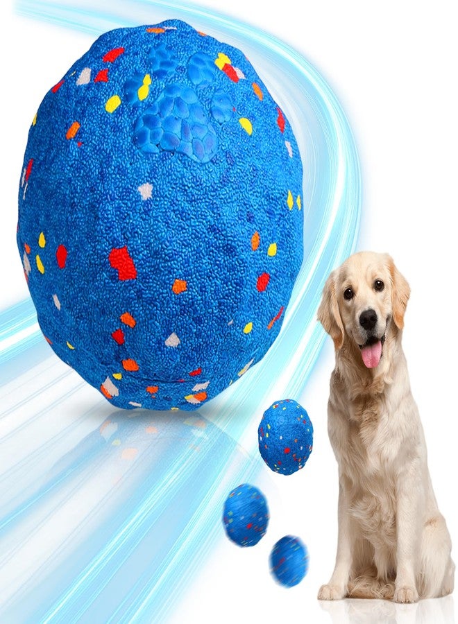 TVM Interactive Dog Toys Ball, Automatic Moving, Bouncing Chew Toys, E-TPU Material, Suitable for Large and Medium-Sized Dogs, Used for Boredom Relief and Daily Training (Blue) - Image 1