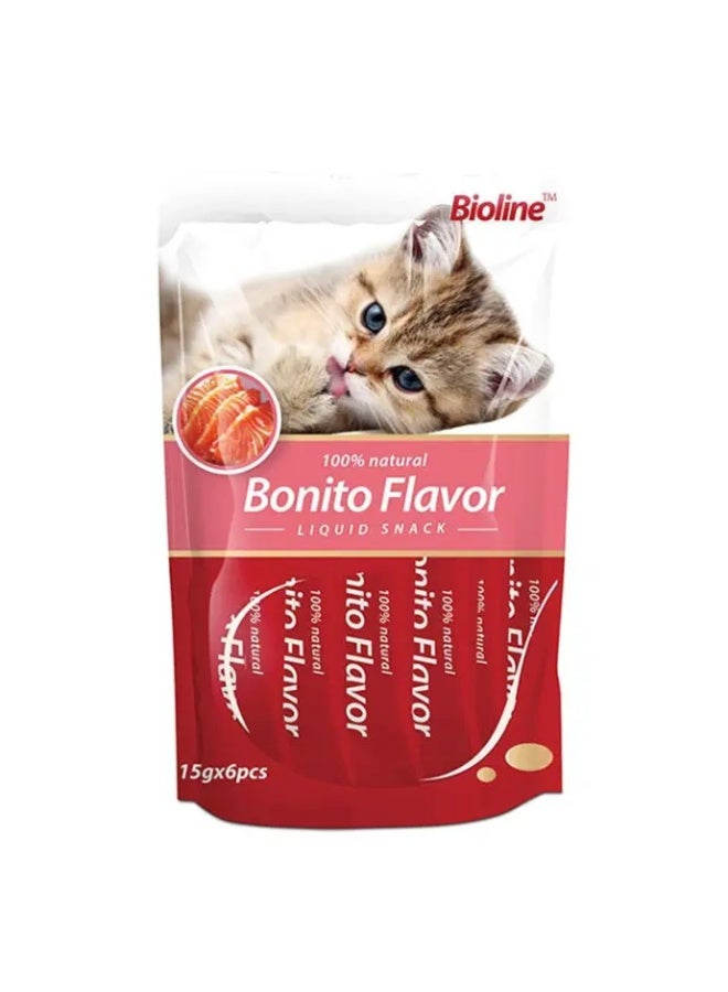 Bioline Cat Treats Bonito 15gxpcs