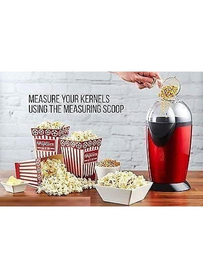 svk dream SVK Dream Popcorn Machine and Big Home Use Electric Big Popcorn Machine Popcorn Maker Making Machine Automatic Popcorn Machine Household Electric Instant Popcorn Maker Stylish Design  - Image 5